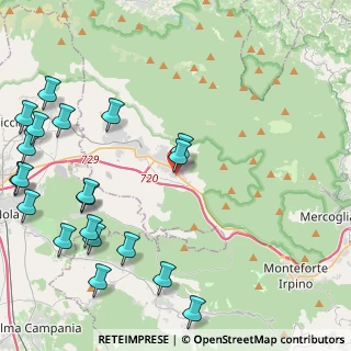 Mappa Via S. Silvestro, 83027 Mugnano del cardinale AV, Italia (6.3625)