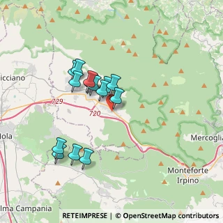 Mappa Via S. Silvestro, 83027 Mugnano del cardinale AV, Italia (3.31643)
