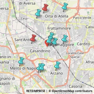 Mappa Via Volturno, 80028 Grumo Nevano NA, Italia (2.135)