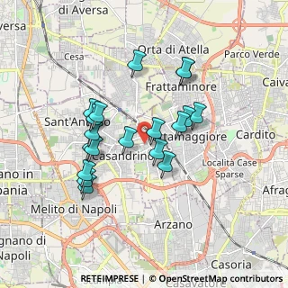 Mappa Via Volturno, 80028 Grumo Nevano NA, Italia (1.68842)