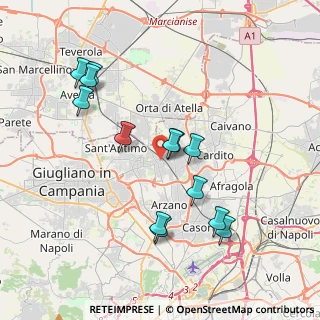 Mappa Via Fiume, 80028 Grumo Nevano NA, Italia (4.04692)