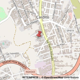 Mappa Via Fosse Ardeatine, 3, 80024 Cardito, Napoli (Campania)