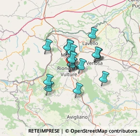 Mappa Zona Pip, 85022 Barile PZ, Italia (8.825)