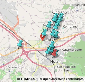 Mappa Traversa III Nazionale delle Puglie, 80035 Nola NA, Italia (1.631)