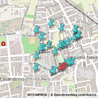 Mappa Corso Giuseppe Mazzini, 80028 Grumo Nevano NA, Italia (0.22222)