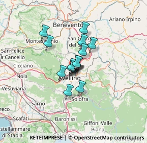 Mappa SP 221, 83100 Avellino AV (7.67875)