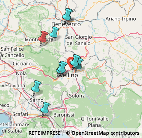 Mappa SP 221, 83100 Avellino AV (12.92909)