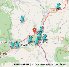 Mappa SP 221, 83100 Avellino AV (3.98692)