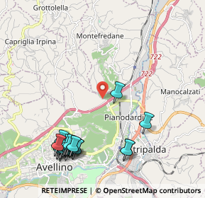 Mappa SP 221, 83100 Avellino AV (2.733)