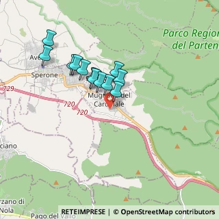 Mappa Via Innocenti, 83027 Mugnano del Cardinale AV, Italia (1.59167)