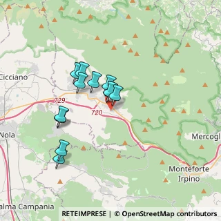 Mappa Via Innocenti, 83027 Mugnano del Cardinale AV, Italia (3.13833)
