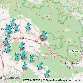 Mappa Via Innocenti, 83027 Mugnano del Cardinale AV, Italia (6.1965)