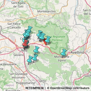 Mappa Via Innocenti, 83027 Mugnano del Cardinale AV, Italia (7.082)