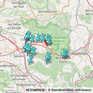 Mappa Via Innocenti, 83027 Mugnano del Cardinale AV, Italia (6.75444)