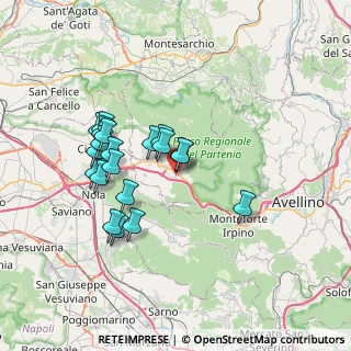 Mappa Via Innocenti, 83027 Mugnano del Cardinale AV, Italia (6.897)
