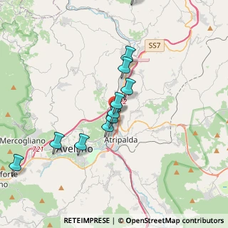 Mappa Via Campo di Fiume, 83100 Avellino AV, Italia (3.75182)