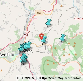 Mappa Via Filangieri, 83039 Pratola Serra AV, Italia (4.47071)