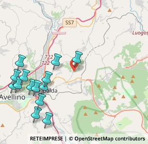 Mappa Via Filangieri, 83039 Pratola Serra AV, Italia (5.46)