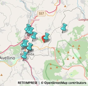 Mappa Via Filangieri, 83039 Pratola Serra AV, Italia (3.38909)