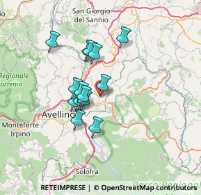 Mappa Via Filangieri, 83039 Pratola Serra AV, Italia (5.615)