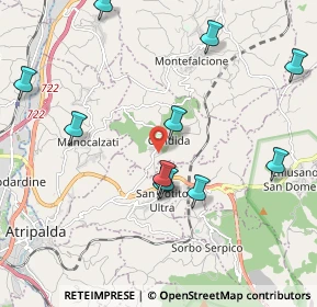 Mappa Via Filangieri, 83039 Pratola Serra AV, Italia (2.33455)