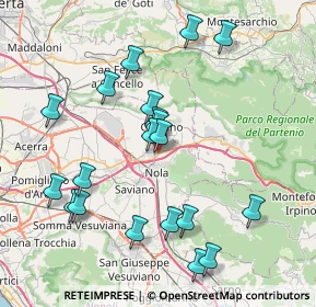 Mappa Via Carlo Pisacane, 80035 Nola NA, Italia (8.7555)
