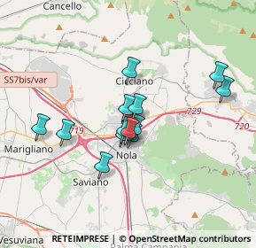 Mappa Via Carlo Pisacane, 80035 Nola NA, Italia (2.88923)