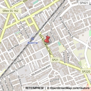 Mappa Via Armando Diaz, 40, 80011 Acerra, Napoli (Campania)