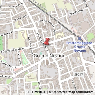 Mappa Via Duca D'Aosta, 21, 80028 Grumo Nevano, Napoli (Campania)