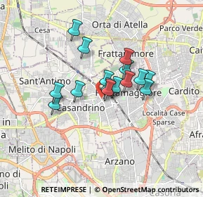 Mappa Via Ventiquattro Maggio, 80028 Grumo Nevano NA, Italia (1.284)