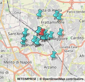 Mappa Via Ventiquattro Maggio, 80028 Grumo Nevano NA, Italia (1.20053)