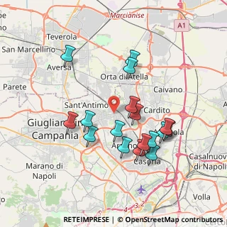 Mappa Piazza Tammaro Romano, 80028 Grumo Nevano NA, Italia (3.74706)