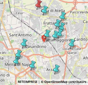 Mappa Via Gorizia, 80028 Grumo Nevano NA, Italia (2.28)