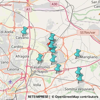 Mappa Via Giuseppe di Vittorio, 80011 Acerra NA, Italia (3.65727)