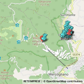 Mappa Via Santuario, 83013 Mercogliano AV, Italia (1.28929)