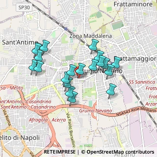 Mappa 80028 Casandrino NA, Italia (0.8575)