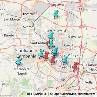 Mappa 80028 Casandrino NA, Italia (3.38545)