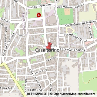 Mappa Piazza Umberto I, 2, 80025 Casandrino, Napoli (Campania)