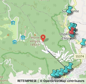 Mappa Piazzale Santuario, 83013 Mercogliano AV, Italia (1.687)