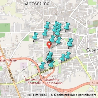Mappa Via Gaetano Salvemini, 80029 Sant'Antimo NA, Italia (0.3845)
