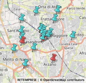 Mappa Via Sant'Antonio, 80028 Grumo Nevano NA, Italia (1.73)