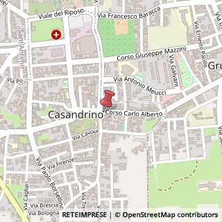 Mappa Corso Carlo Alberto, 29, 80025 Casandrino, Napoli (Campania)
