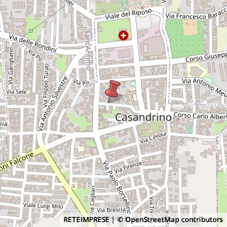 Mappa Via Pasquale D'Antonio, 39, 80025 Casandrino, Napoli (Campania)