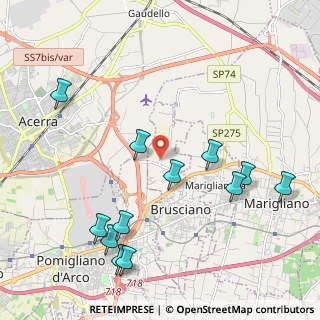 Mappa SP Quaranta Moggia, 80031 Brusciano NA, Italia (2.59333)