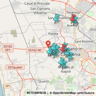 Mappa Via santa maria cubito CC Grande Sud, 80014 Giugliano in Campania NA, Italia (3.595)