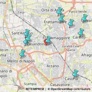 Mappa Via O. Quintavalle, 80028 Grumo Nevano NA, Italia (2.73636)