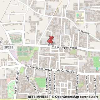 Mappa Via Giuseppe Verdi, 59, 80014 Giugliano in Campania, Napoli (Campania)