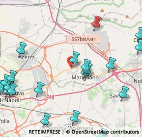 Mappa Via XI Settembre, 80030 Mariglianella NA, Italia (6.2195)