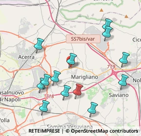 Mappa Via XI Settembre, 80030 Mariglianella NA, Italia (4.65846)