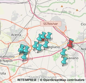 Mappa Via XI Settembre, 80030 Mariglianella NA, Italia (3.62429)